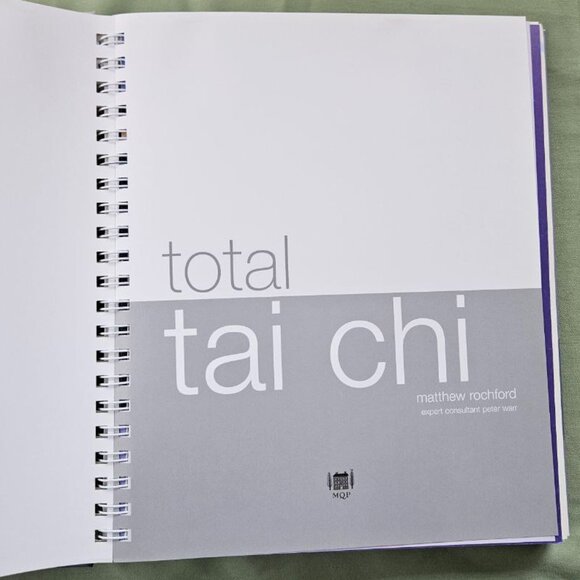 Total Tai Chi by Rochford, Matthew Spiral Bound Book on Martial Arts Meditation - Picture 4 of 16